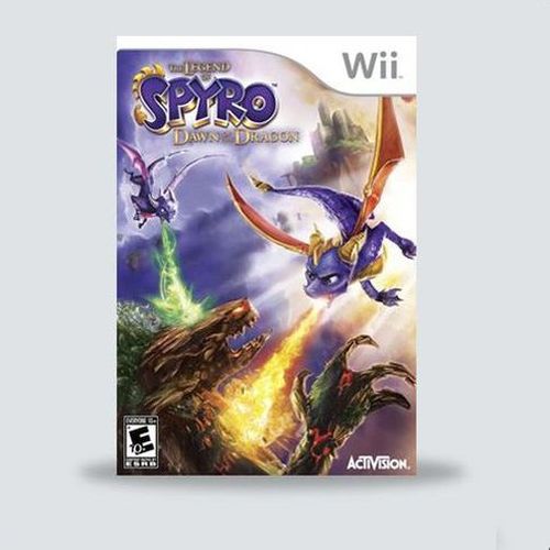Juego De Wii The Legend Of Spyro Down Of The Dragon